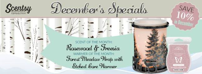 December 2015 Warmer & Scent of the Month