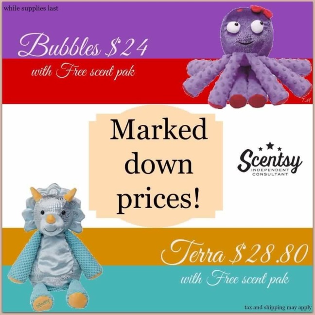 Limited Edition Scentsy Buddy Sale!