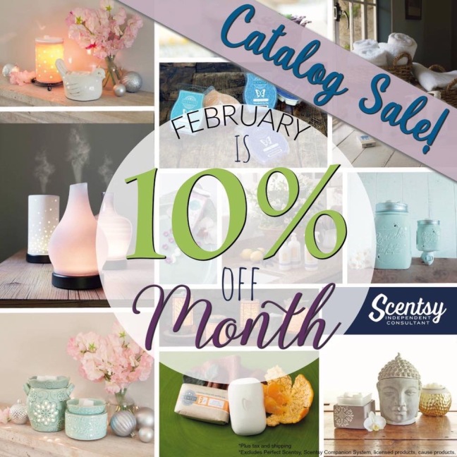 Scentsy's 10% Off Sale!